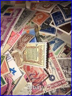 Box lot Of 8 Pounds! Worldwide Stamps Used/mint Unchecked