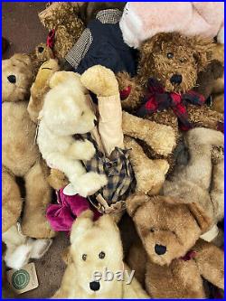 Boyds Bears Plush 34 Pcs Collectible Vintage Retired Stuffed Toy Bears