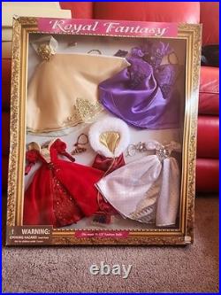 Brass Key Collection Fashion Doll Dresses And Accessories Lot Of 6