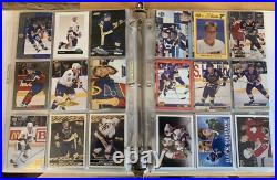 Brett Hull Ultimate Collection Lot Of 204 All Different Cards St Louis Blues