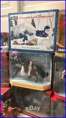 Breyer Horse Holiday Horse Lot NIB 6 Horses. All retired! NEW