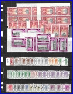 British Asia Accumulation- 530 Stamps All Mint Many Complete Sets-many Nh