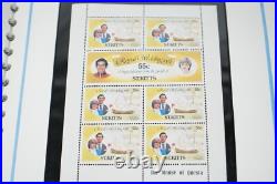 British Commonwealth Collection Of 27 Stamps, 16 Sheets, 5 Booklets All Mnh