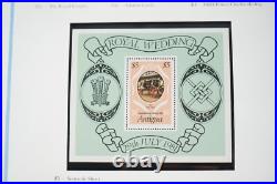 British Commonwealth Collection Of 27 Stamps, 16 Sheets, 5 Booklets All Mnh