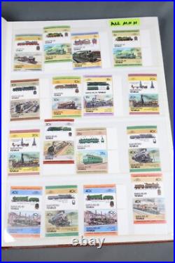 British Commonwealth Collection Of 300+ Stamps & 150+ S. S. /pairs/blocks All Mnh