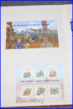 British Commonwealth Collection Of 300+ Stamps & 150+ S. S. /pairs/blocks All Mnh