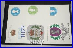 British Silver Jubilee Collection Of 350+ Stamps All Mint In Lindner Case