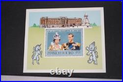 British Silver Jubilee Collection Of 350+ Stamps All Mint In Lindner Case