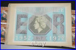 British Silver Jubilee Collection Of 350+ Stamps All Mint In Lindner Case