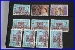 British Silver Jubilee Collection Of 350+ Stamps All Mint In Lindner Case