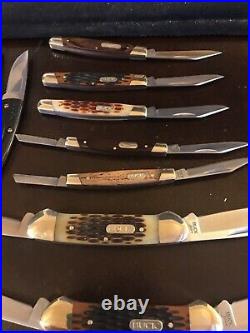 Buck Pocket knife lot 15 knifes total All mint brand new lot Buck