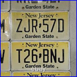 Bulk Lot 15 New Jersey License Plates? Free? All Embossed See All Pics