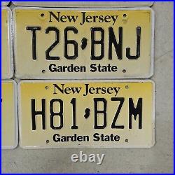 Bulk Lot 15 New Jersey License Plates? Free? All Embossed See All Pics
