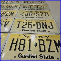 Bulk Lot 15 New Jersey License Plates? Free? All Embossed See All Pics
