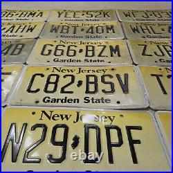 Bulk Lot 15 New Jersey License Plates? Free? All Embossed See All Pics