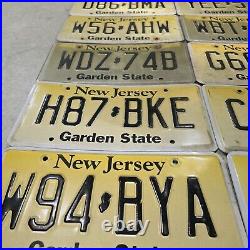 Bulk Lot 15 New Jersey License Plates? Free? All Embossed See All Pics