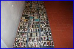 CD collection lot. Full catalog. All genres From 20's to 600 LBS of great music