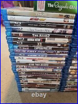 COLLECTION Lot of 75 Blu-Ray Mix Marvel Disney DC SEE ALL PICTURES