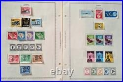 COLLECTION OF GHANA STAMPS from 1957-74 on ALBUM PAGES ALL MINT
