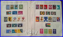 COLLECTION OF GHANA STAMPS from 1957-74 on ALBUM PAGES ALL MINT
