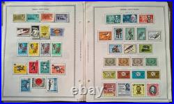 COLLECTION OF GHANA STAMPS from 1957-74 on ALBUM PAGES ALL MINT