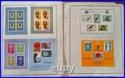 COLLECTION OF GHANA STAMPS from 1957-74 on ALBUM PAGES ALL MINT