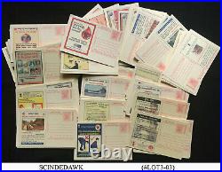 COLLECTION OF INDIA 2008 MEGHDOOT POSTCARDS 200nos ALL MINT