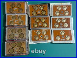 COMPLETE Presidential PROOF Dollar full SET US Mint 39 Coins Total! All PROOF