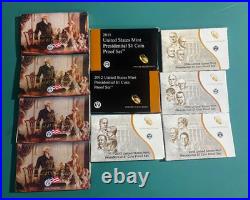 COMPLETE Presidential PROOF Dollar full SET US Mint 39 Coins Total! All PROOF
