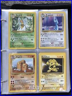 COMPLETE SET 102/102 All Near Mint to Mint Pokémon 1999 Master Base Set