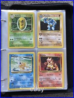 COMPLETE SET 102/102 All Near Mint to Mint Pokémon 1999 Master Base Set