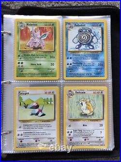 COMPLETE SET 102/102 All Near Mint to Mint Pokémon 1999 Master Base Set