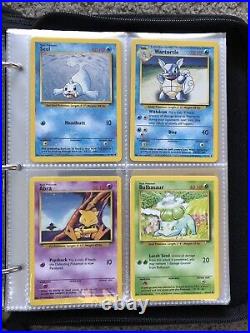 COMPLETE SET 102/102 All Near Mint to Mint Pokémon 1999 Master Base Set