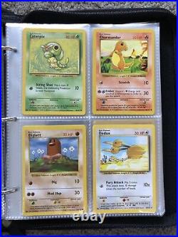 COMPLETE SET 102/102 All Near Mint to Mint Pokémon 1999 Master Base Set