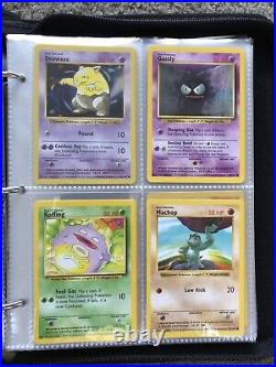 COMPLETE SET 102/102 All Near Mint to Mint Pokémon 1999 Master Base Set