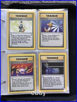 COMPLETE SET 102/102 All Near Mint to Mint Pokémon 1999 Master Base Set