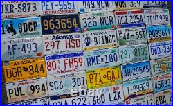 COMPLETE SET ALL 50 STATES USA LICENSE PLATES LOT of Good License Plate Tags