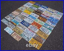 COMPLETE Set License Plate Lot of 52 Canada Mexico + All 50 States Craft Plates
