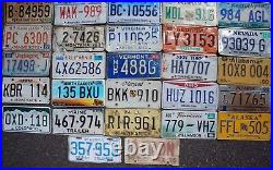 COMPLETE Set License Plate Lot of 52 Canada Mexico + All 50 States Craft Plates