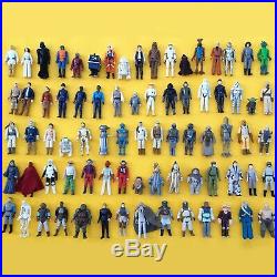 COMPLETE Vintage Star Wars Figure Collection x77 Job Lot All 100% Original