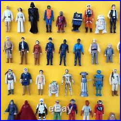 COMPLETE Vintage Star Wars Figure Collection x77 Job Lot All 100% Original