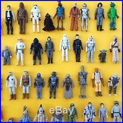 COMPLETE Vintage Star Wars Figure Collection x77 Job Lot All 100% Original