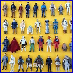 COMPLETE Vintage Star Wars Figure Collection x77 Job Lot All 100% Original