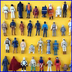 COMPLETE Vintage Star Wars Figure Collection x77 Job Lot All 100% Original