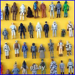 COMPLETE Vintage Star Wars Figure Collection x77 Job Lot All 100% Original