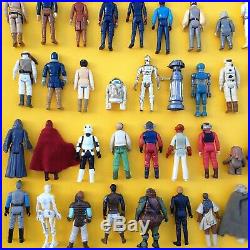 COMPLETE Vintage Star Wars Figure Collection x77 Job Lot All 100% Original