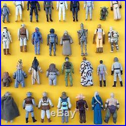 COMPLETE Vintage Star Wars Figure Collection x77 Job Lot All 100% Original