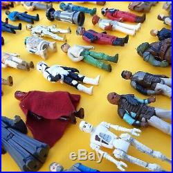 COMPLETE Vintage Star Wars Figure Collection x77 Job Lot All 100% Original