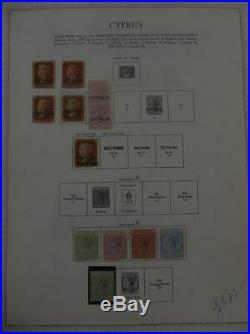 CYPRUS Beautiful all Mint collection on album pages. Stanley Gibbons Cat £1790