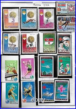 Cambodia Korea Bhutan Nepal 1960-1980 Collection Of Honduras Almost All Mint